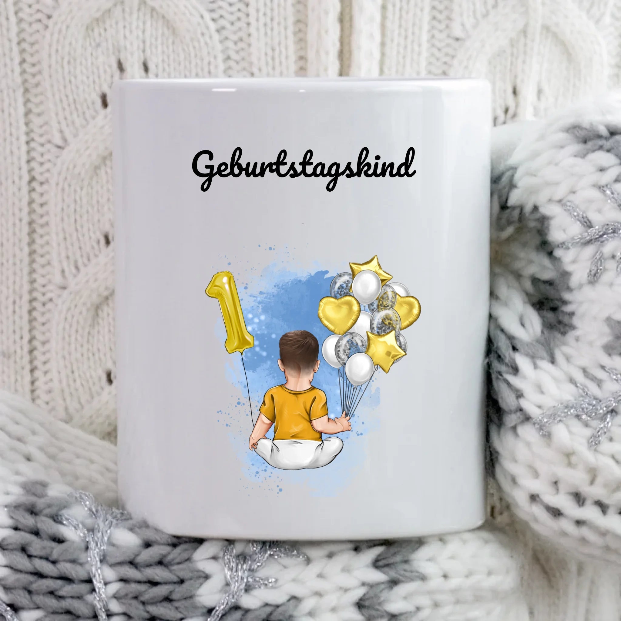 1. Geburtstag Tasse Junge Geschenk personalisiert - Cantty