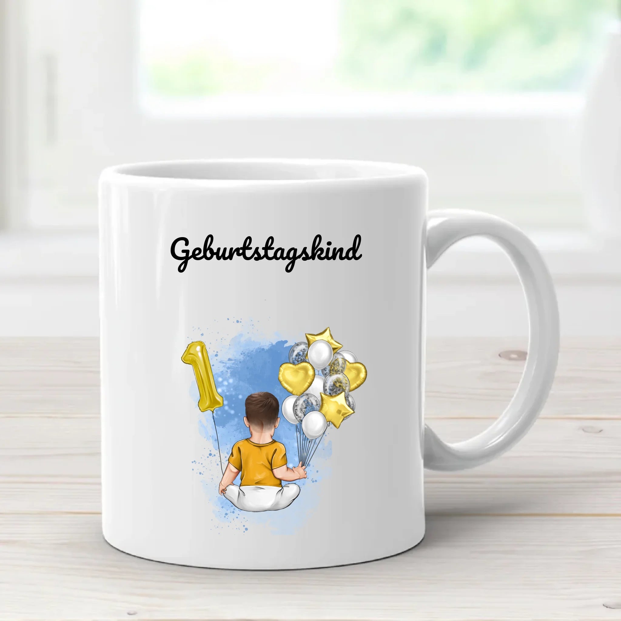 1. Geburtstag Tasse Junge Geschenk personalisiert - Cantty