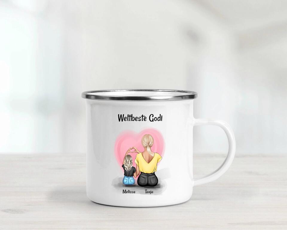 Geschenk Tasse für Godi personalisieren - Cantty