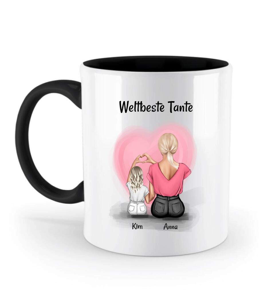 Geschenk Tasse personalisiert für Tante - Cantty