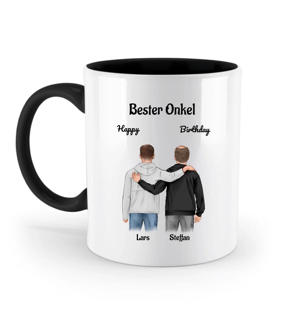 Onkel Neffe Tasse personalisiert - Cantty