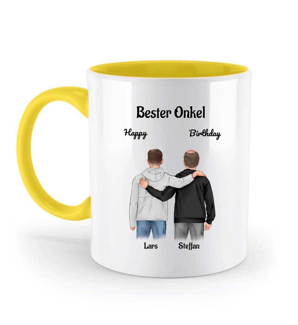 Onkel Neffe Tasse personalisiert - Cantty