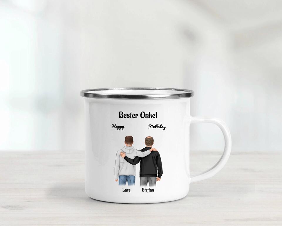 Onkel Tasse personalisiert Geschenk von Neffe - Cantty