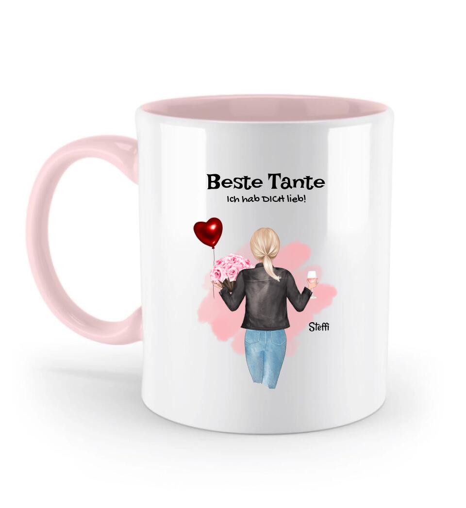 Tante Tasse Geschenk personalisiert - Cantty