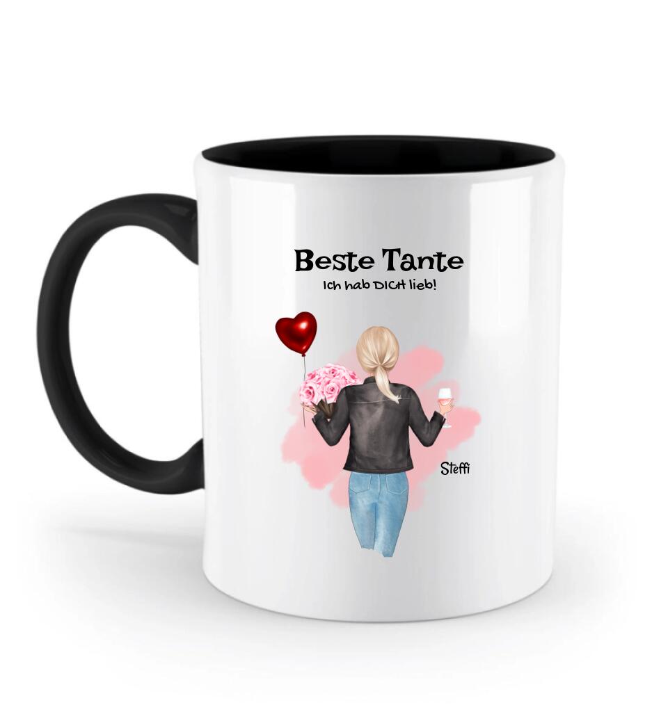 Tante Tasse Geschenk personalisiert - Cantty