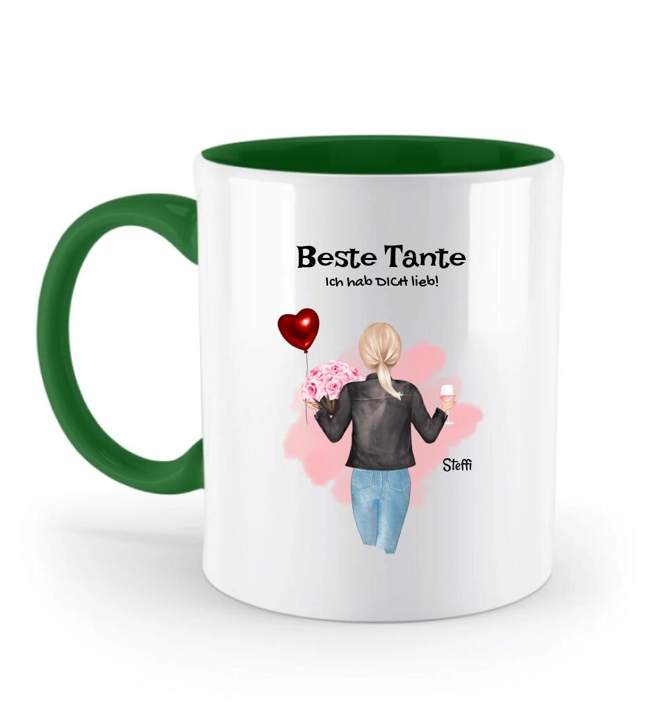 Tante Tasse Geschenk personalisiert - Cantty