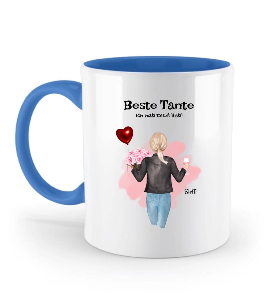 Tante Tasse Geschenk personalisiert - Cantty