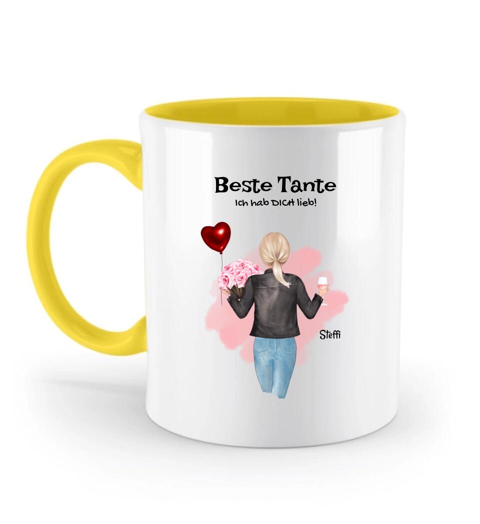 Tante Tasse Geschenk personalisiert - Cantty