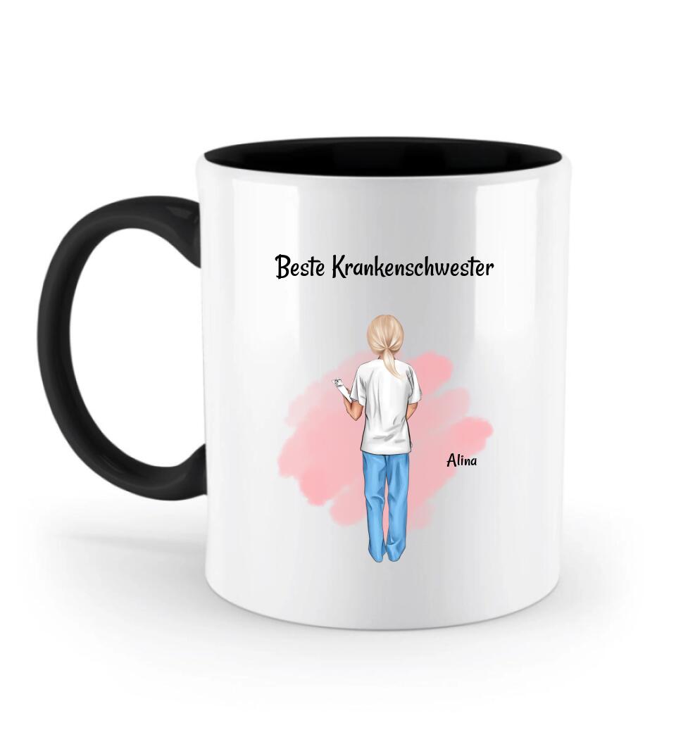 Beste Krankenschwester Tasse personalisiert - Cantty