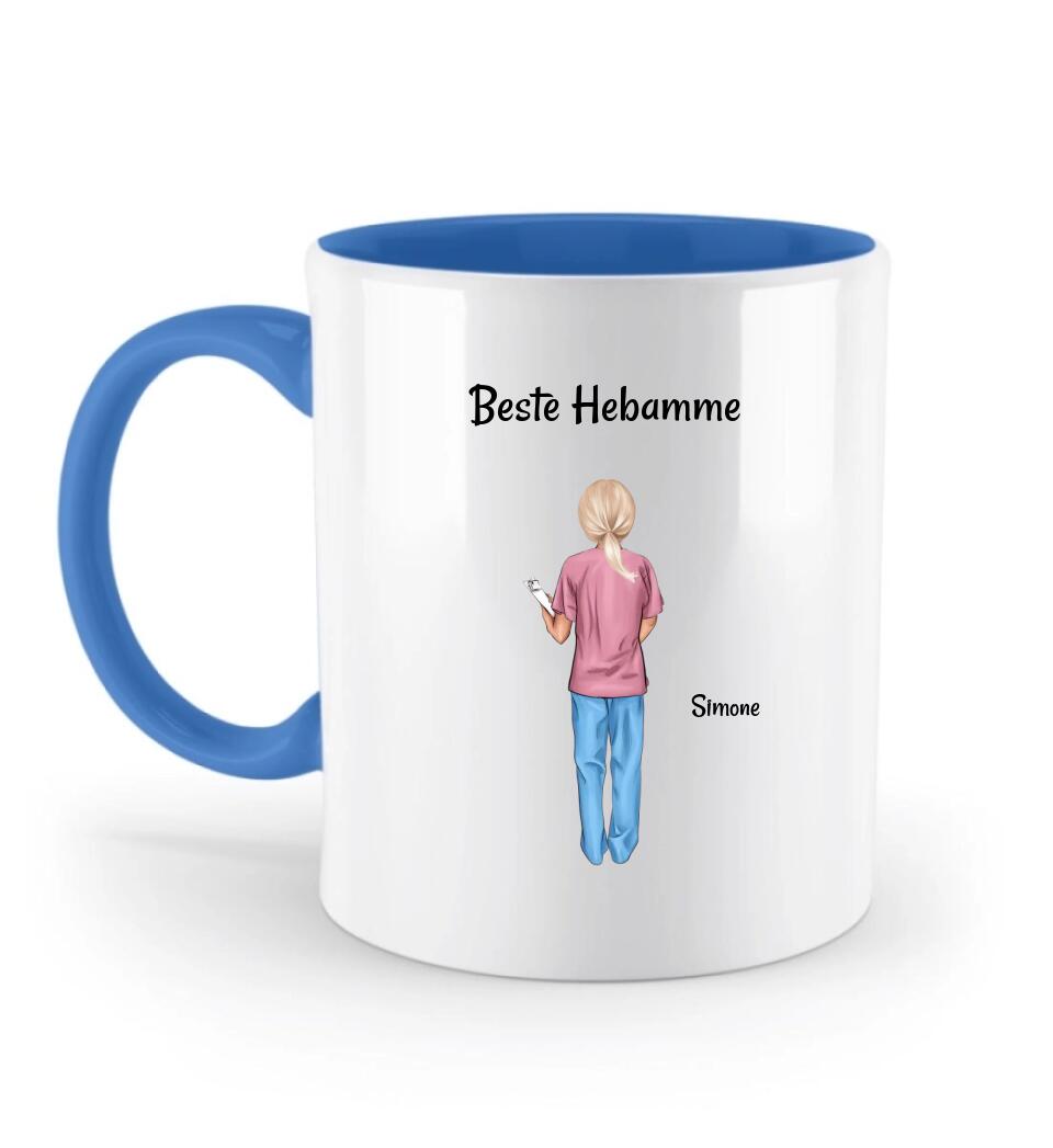 Tasse Hebamme Geschenk personalisiert - Cantty