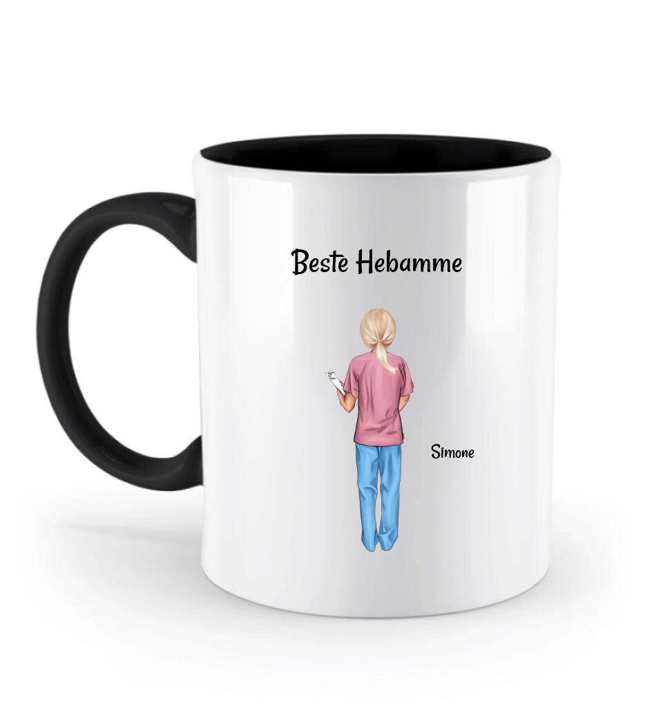 Tasse Hebamme Geschenk personalisiert - Cantty