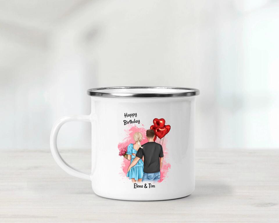 Freundin Geburtstag Geschenk Tasse gestalten - Cantty