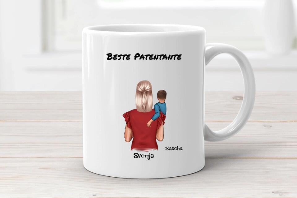 Patentante Geschenk Tasse gestalten - Cantty