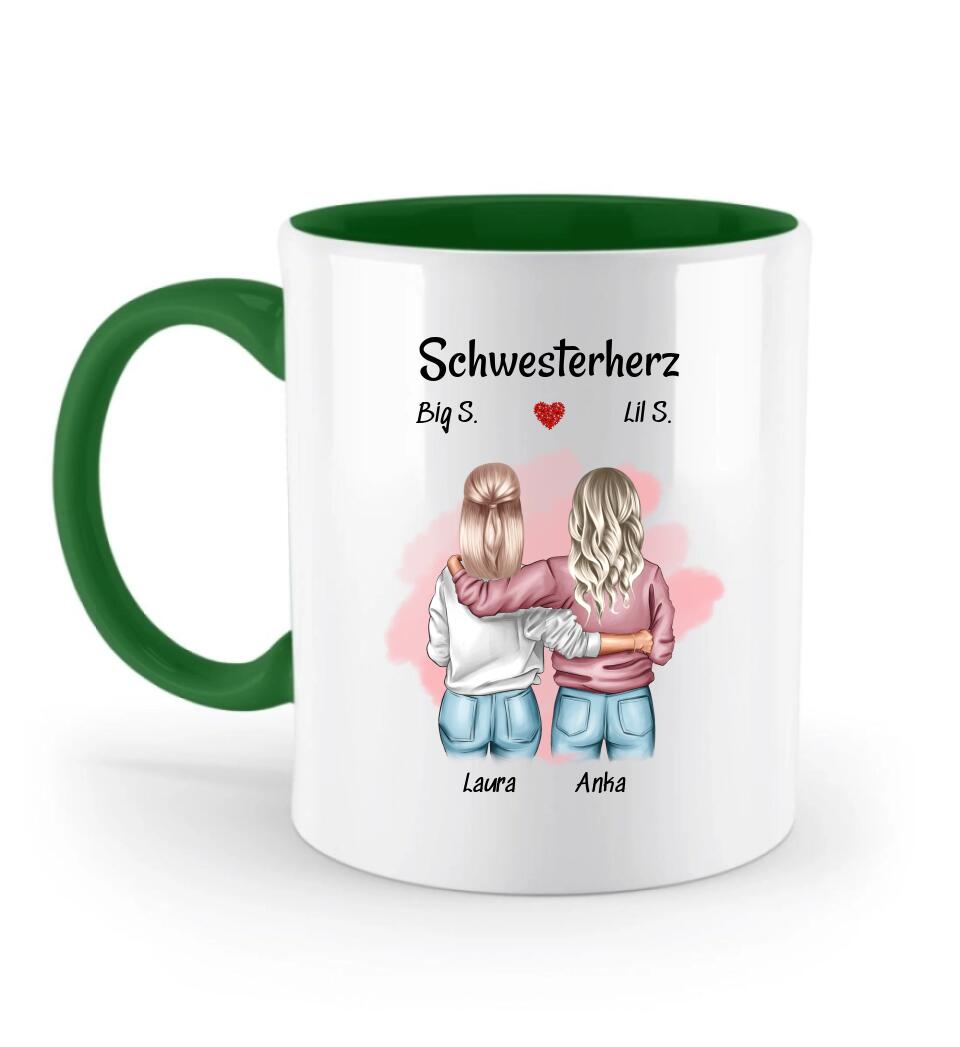 Tasse Geschenk Schwesterherz - Cantty