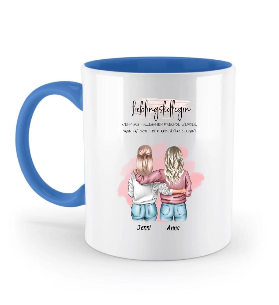 Geschenk Tasse für die Lieblingskollegin mit Namen