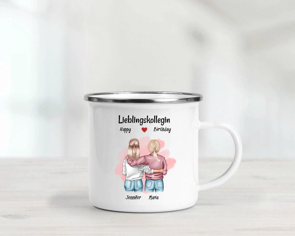 Tasse Lieblingskollegin Geschenk Geburtstag & Abschied - Cantty