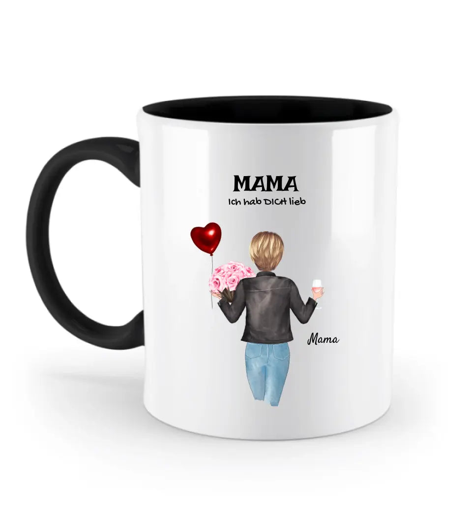 Mutter personalisierte Geschenk Tasse