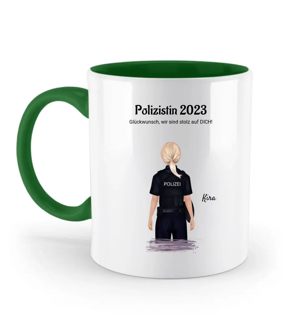 Polizistin Tasse Ausbildung prüfung bestanden Geschenk - Cantty