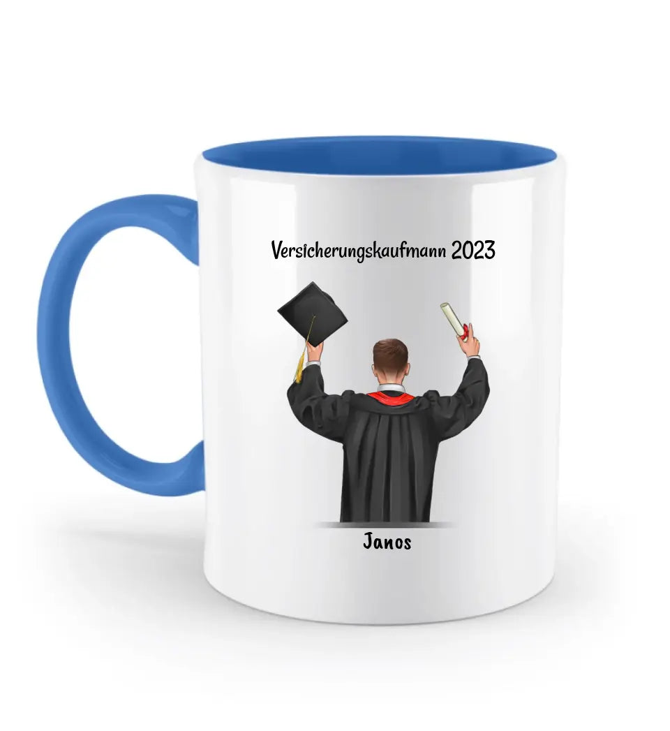 Personalisierte Ausbildung Tasse zum Abschluss für Jungen - Cantty