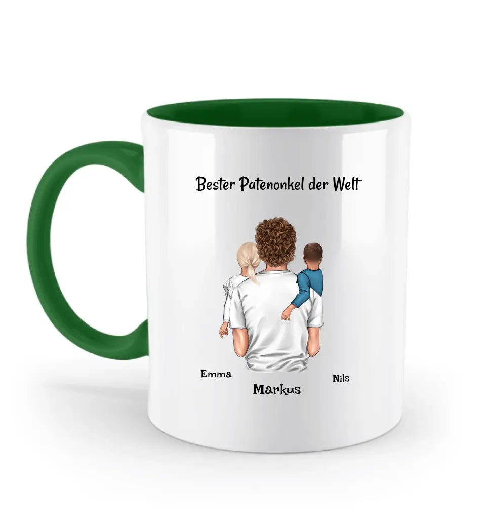 Patenonkel Tasse mit Bild personalisiert - Cantty