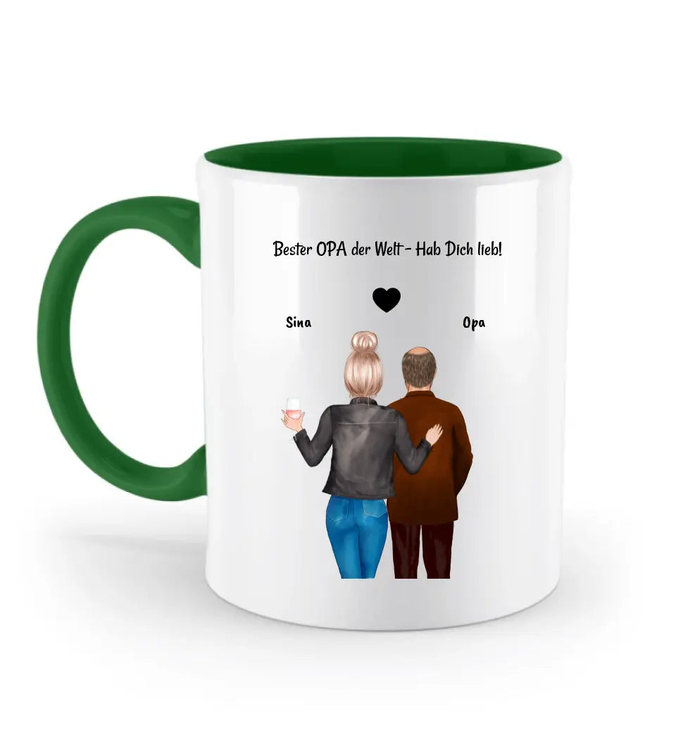 Opa Tasse Geschenk von Enkeltochter - Cantty