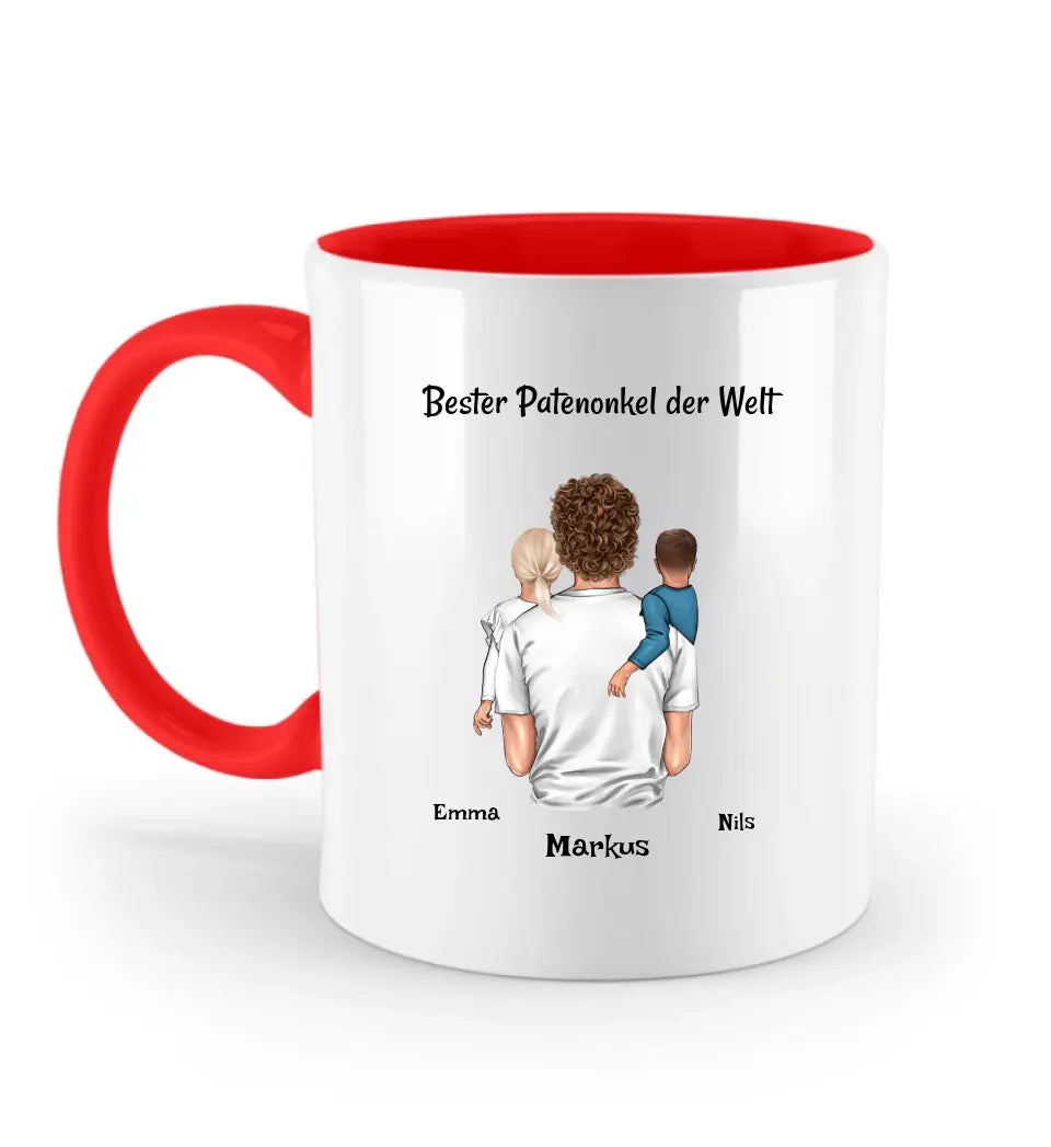 Patenonkel Tasse mit Bild personalisiert - Cantty