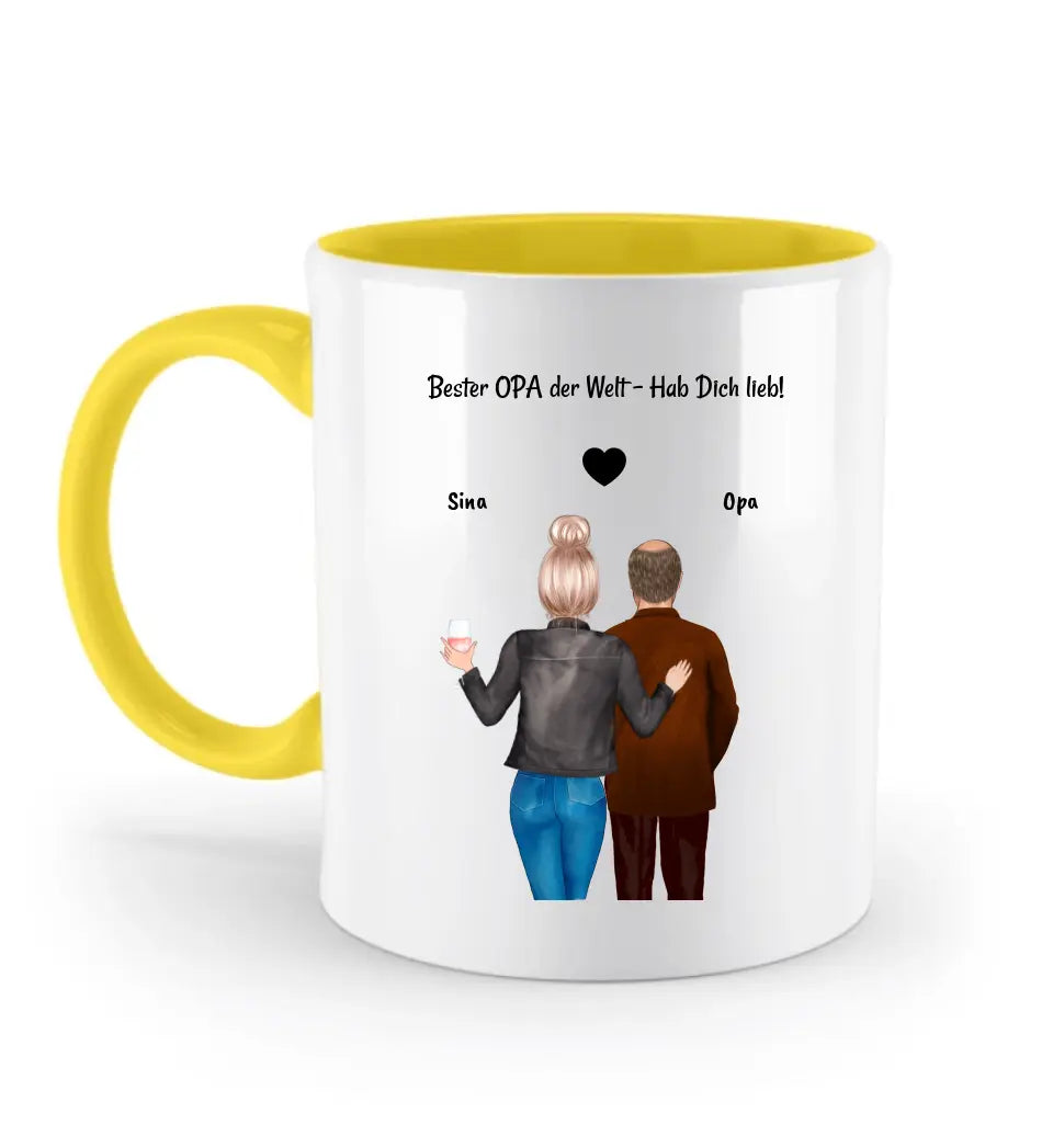 Opa Tasse Geschenk von Enkeltochter - Cantty