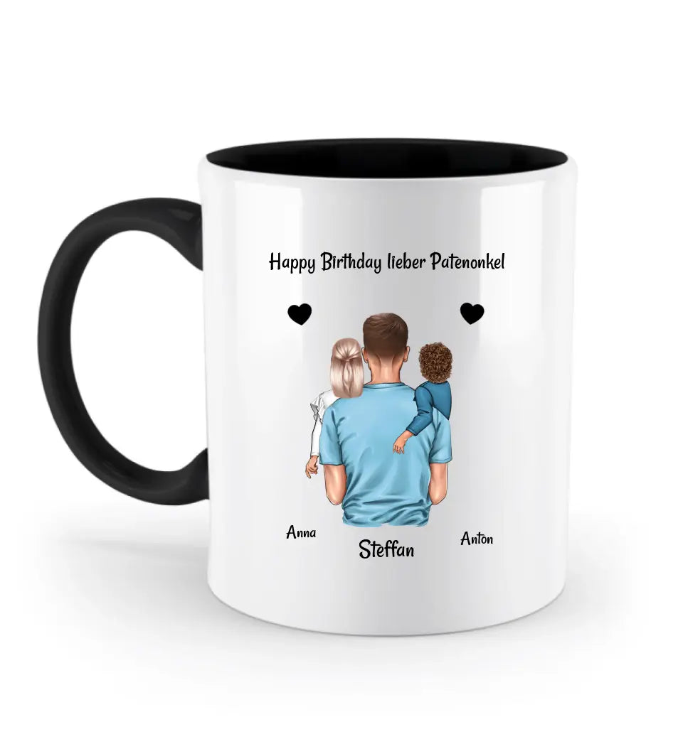 Patenonkel Tasse zum Geburtstag personalisiert - Cantty