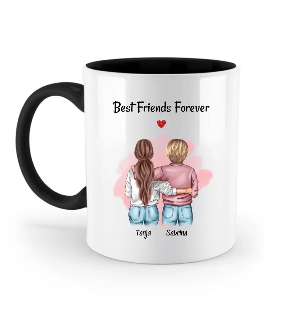 Beste Freundinnen Tasse Geschenk - Cantty