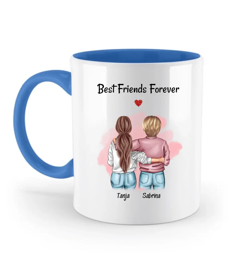 Beste Freundinnen Tasse Geschenk - Cantty