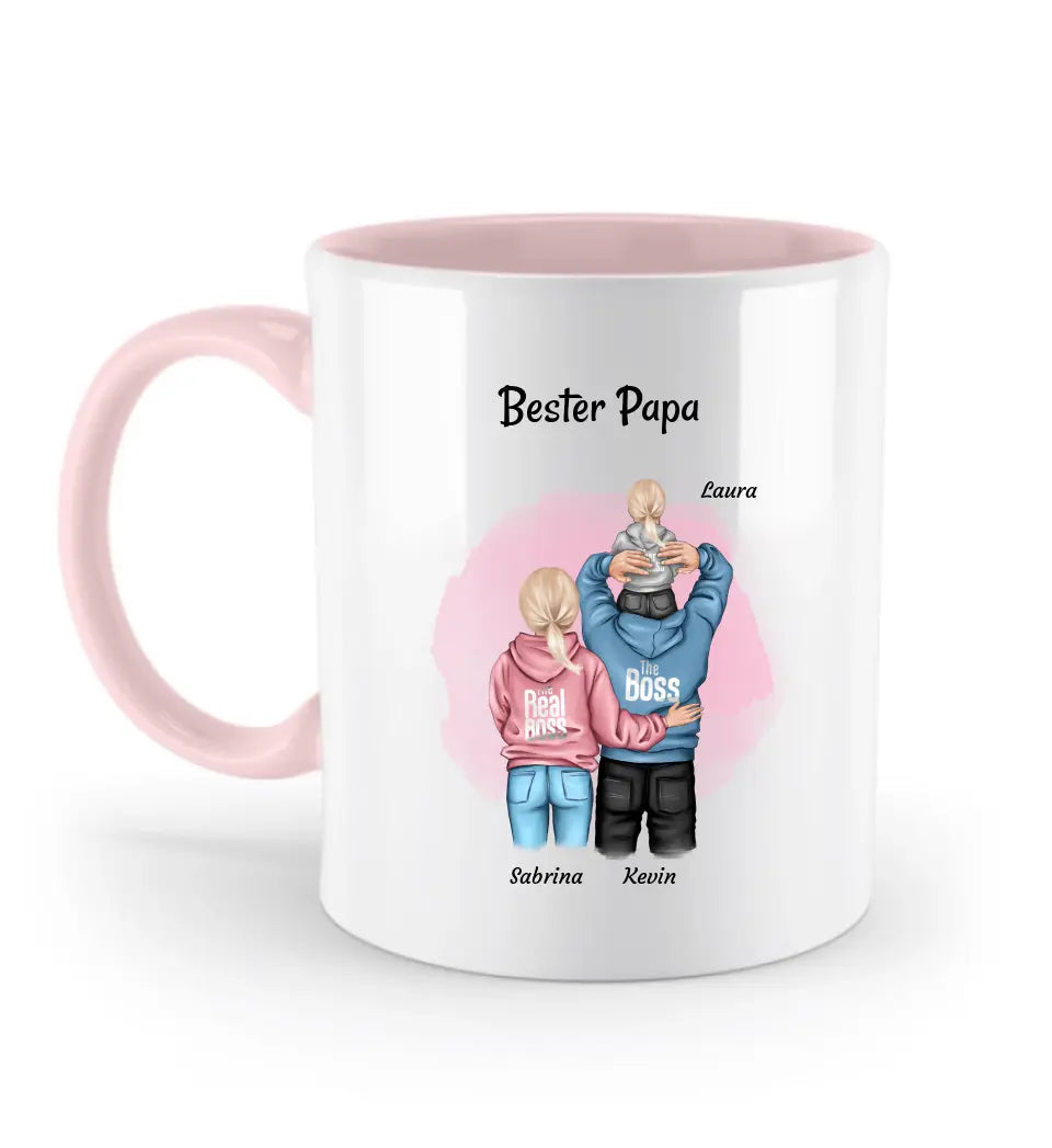 Geschenk Tasse für Papa zum Geburtstag personalisiert - Cantty