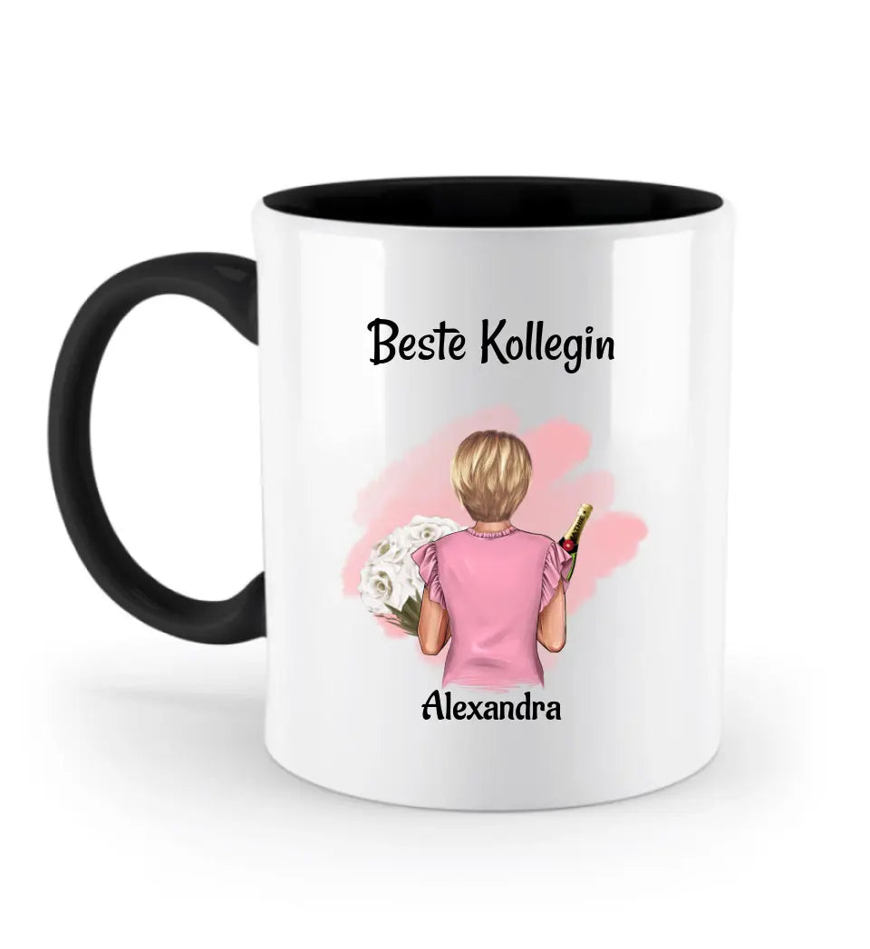 Beste Kollegin Tasse Geschenk personalisiert - Cantty