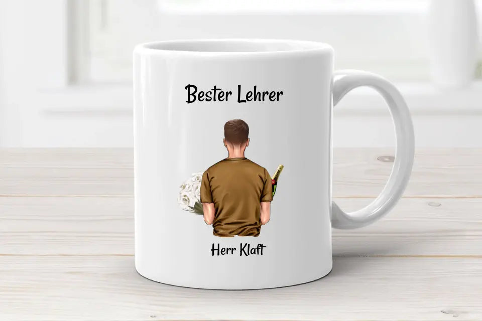 Lehrer Tasse Abschied geschenk personalisiert - Cantty