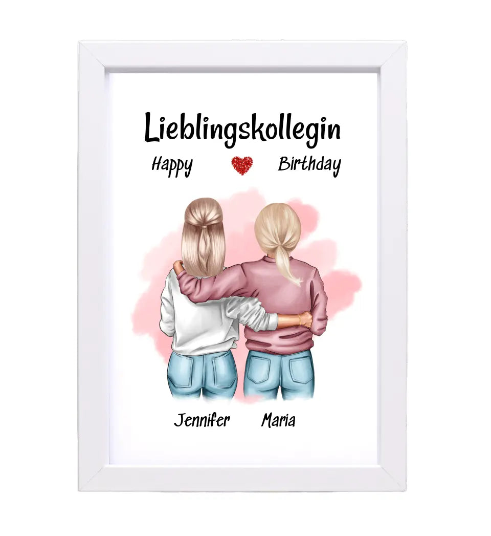 Lieblingskollegin Bild Geschenk Geburtstag Abschied Neuer Job