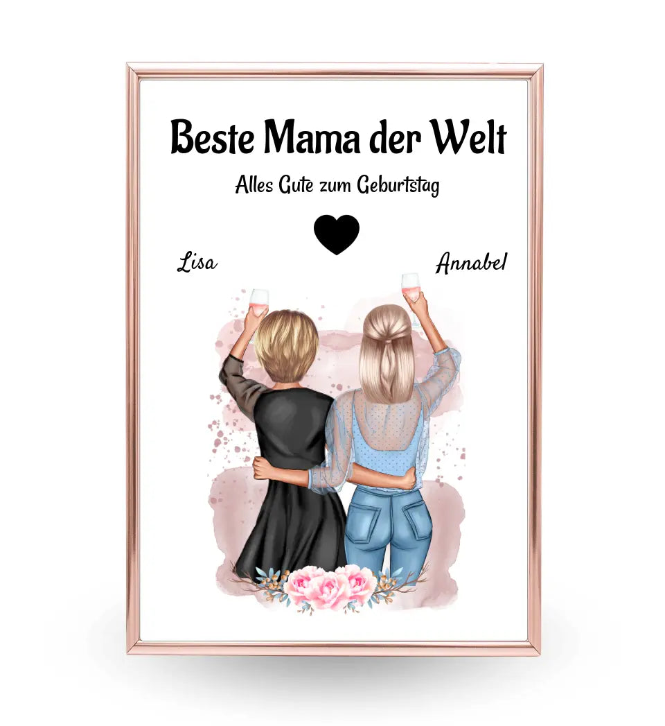 Spontanes Geschenk für Mama Poster