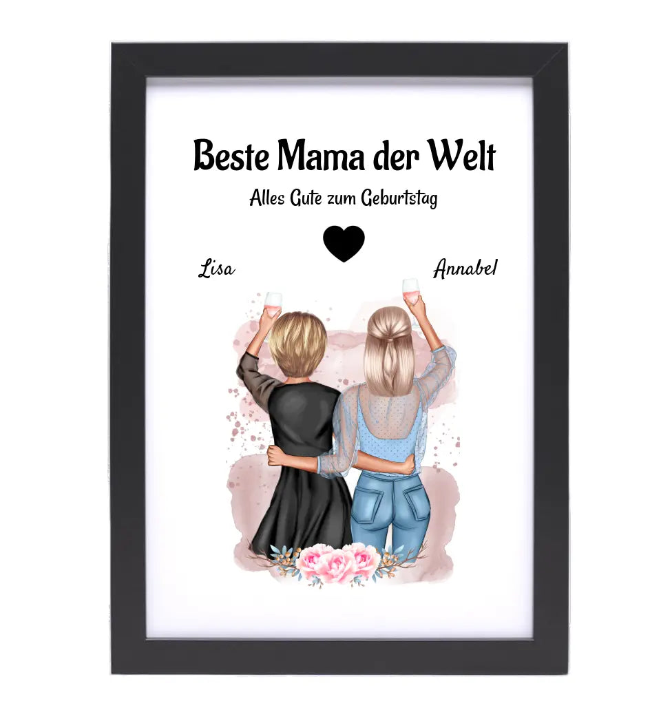 Spontanes Geschenk für Mama Poster