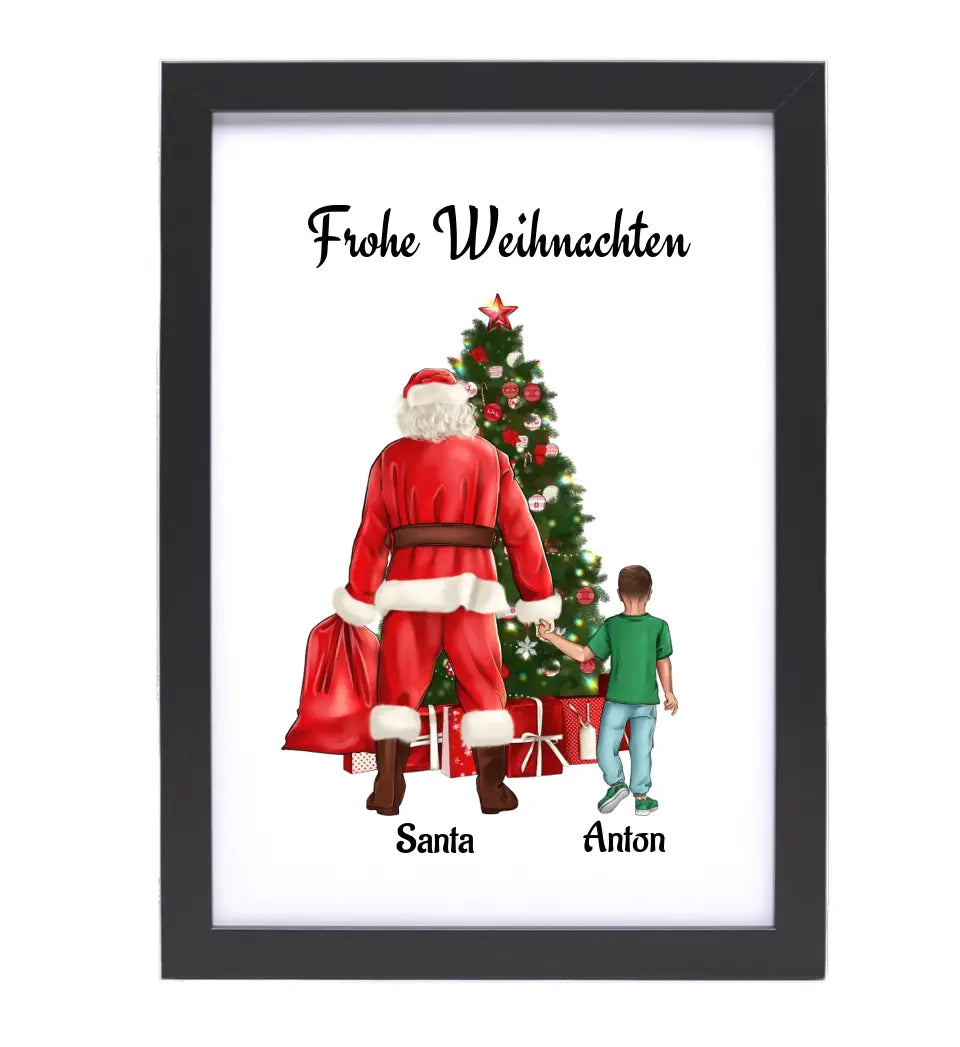 Patenkind Junge Bild Geschenk Weihnachten