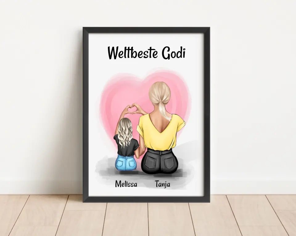 Godi Bild Geschenk personalisiert