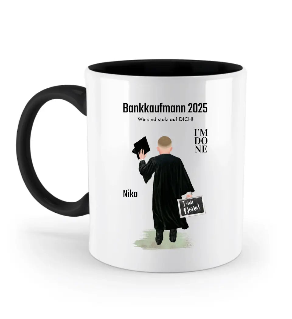 Abschluss Tasse Geschenk Ausbildung Junge