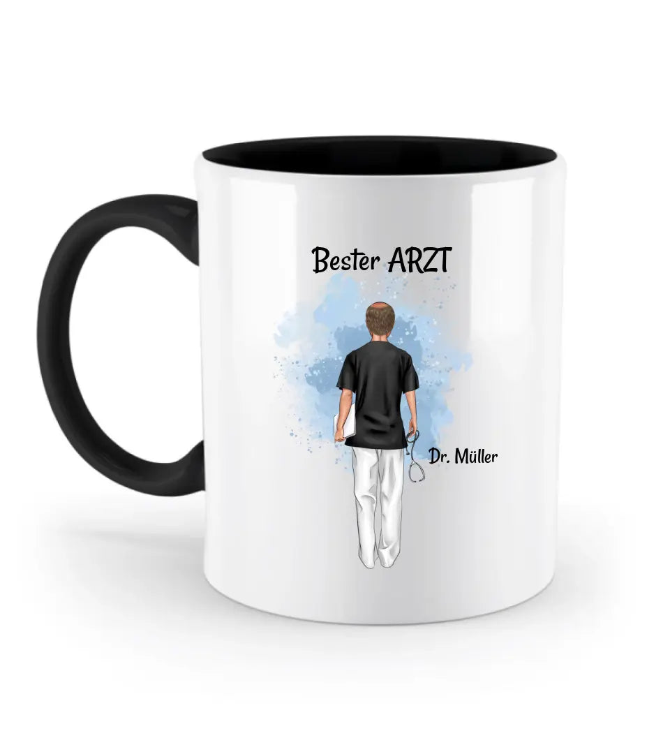 Arzt Tasse Geschenk personalisiert