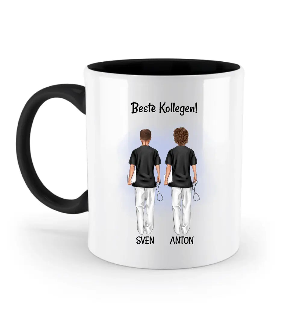 Krankenpfleger Kollegen Tasse personalisiert