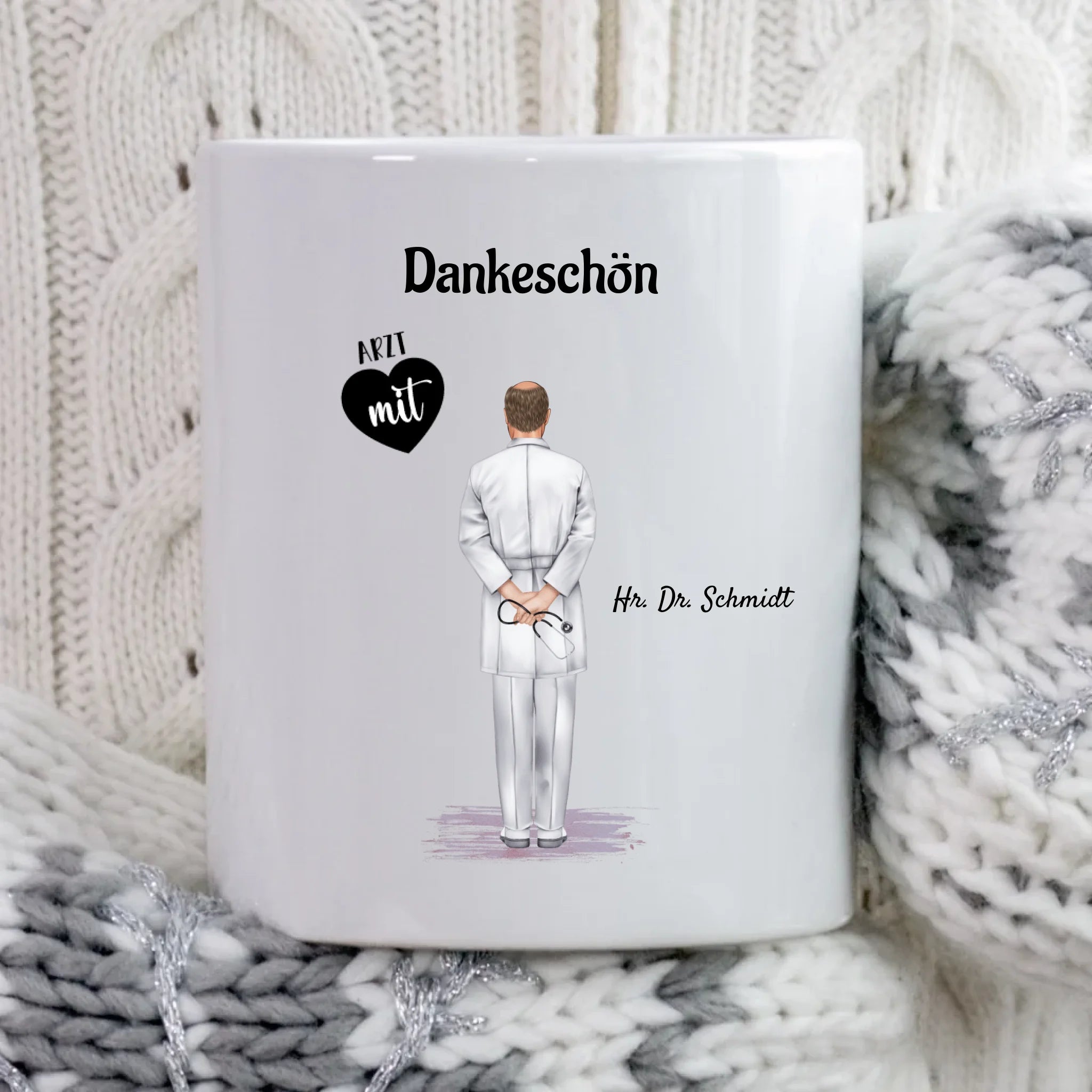 Arzt Tasse Mann Geschenk personalisiert - Cantty