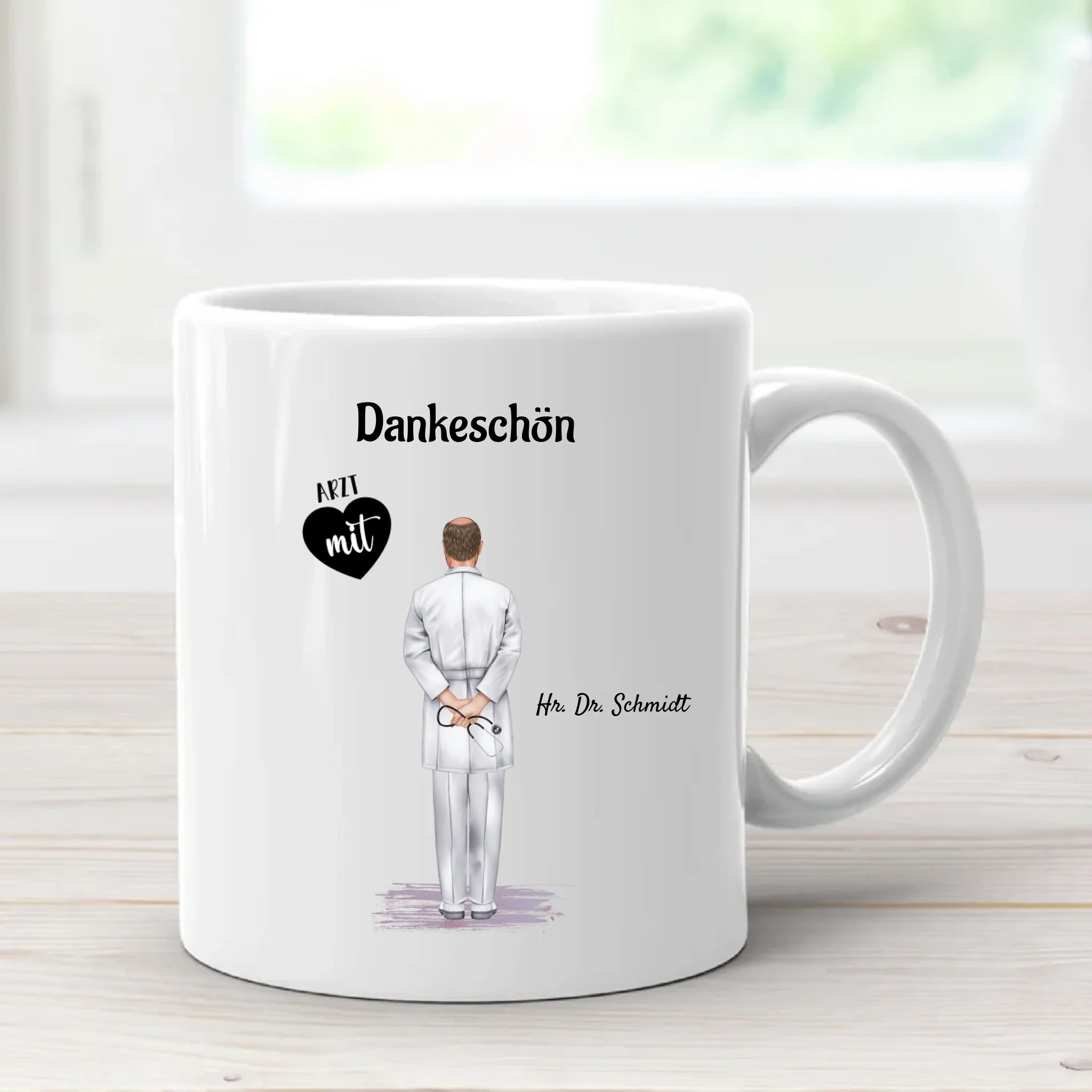 Arzt Tasse Mann Geschenk personalisiert - Cantty