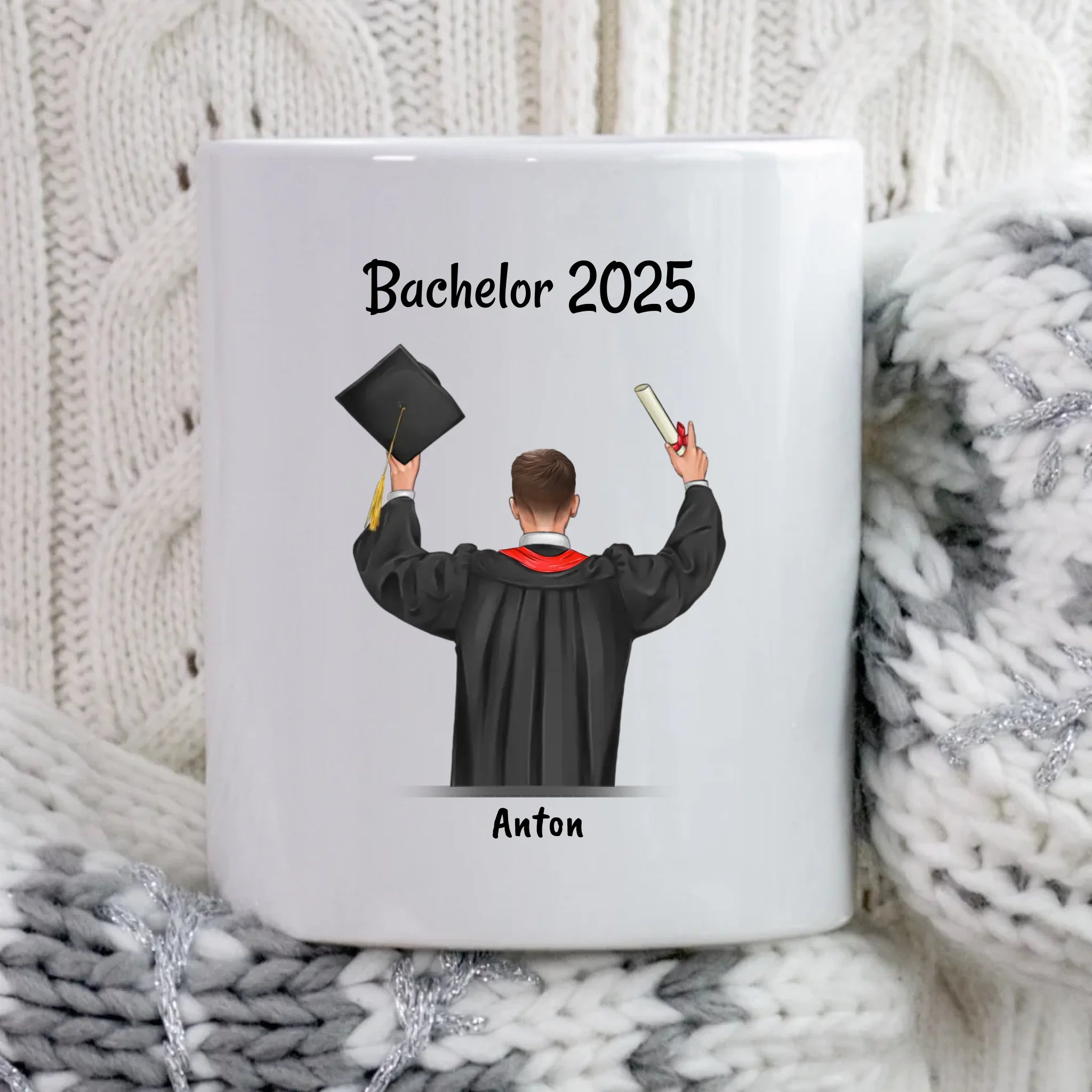 Bachelorabschluss Tasse Geschenk für Sohn - Cantty