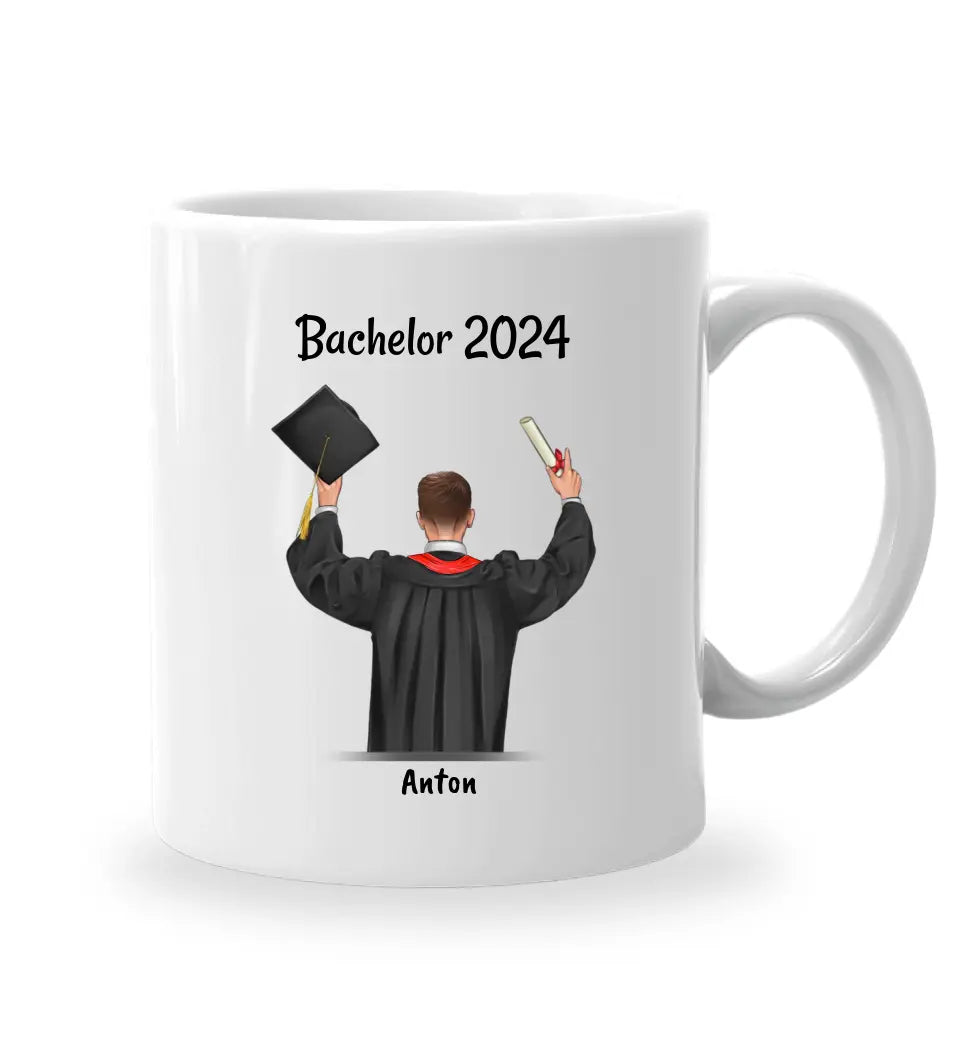 Bachelorabschluss Tasse Geschenk für Sohn - Cantty