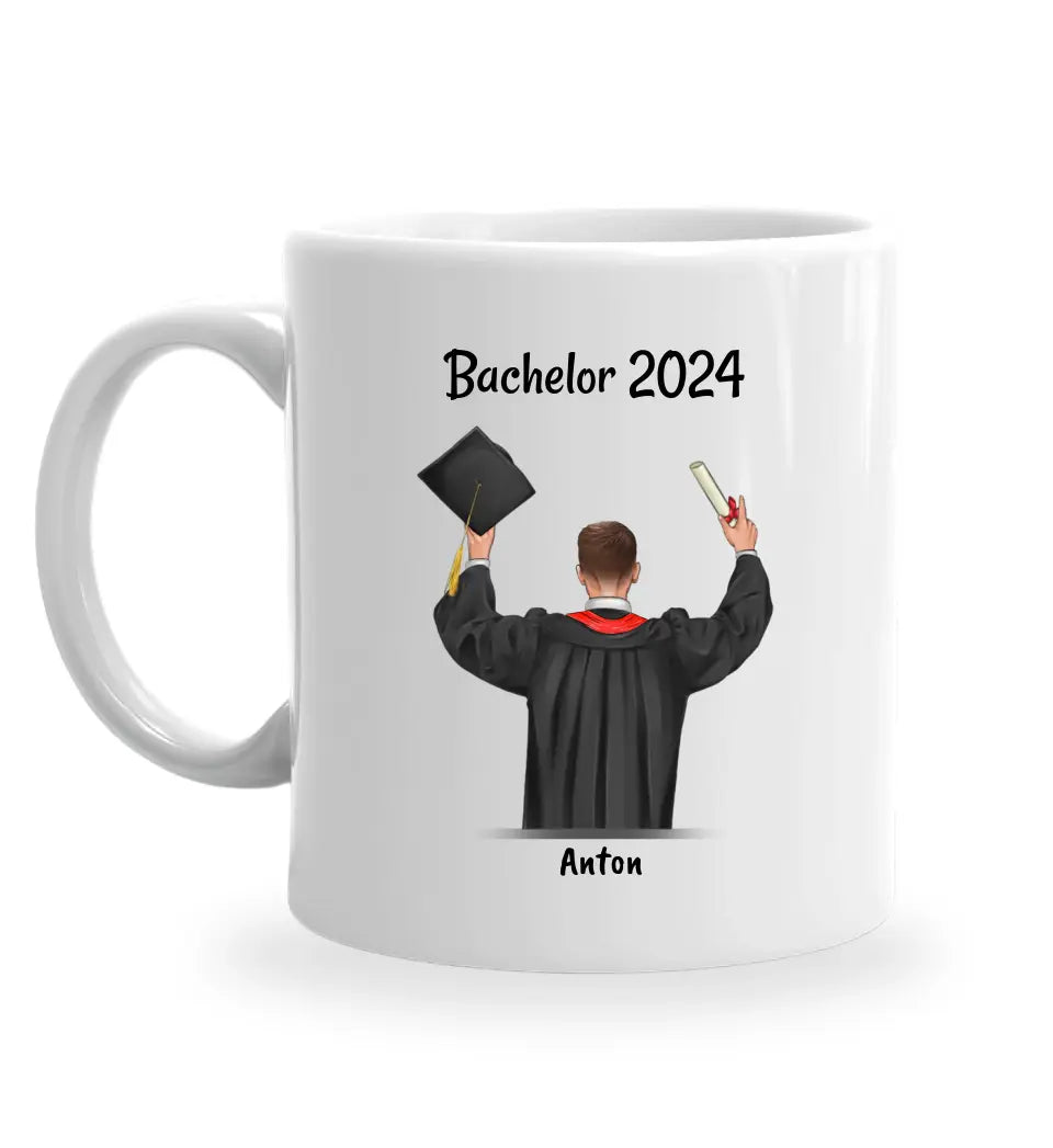 Bachelorabschluss Tasse Geschenk für Sohn - Cantty