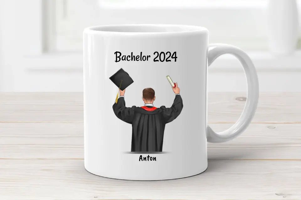 Bachelorabschluss Tasse Geschenk für Sohn - Cantty