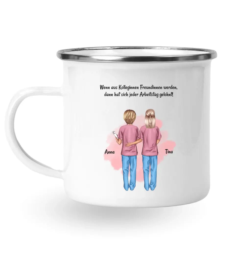 Beste Freundin Krankenschwester Tasse Geschenk personalisiert - Cantty