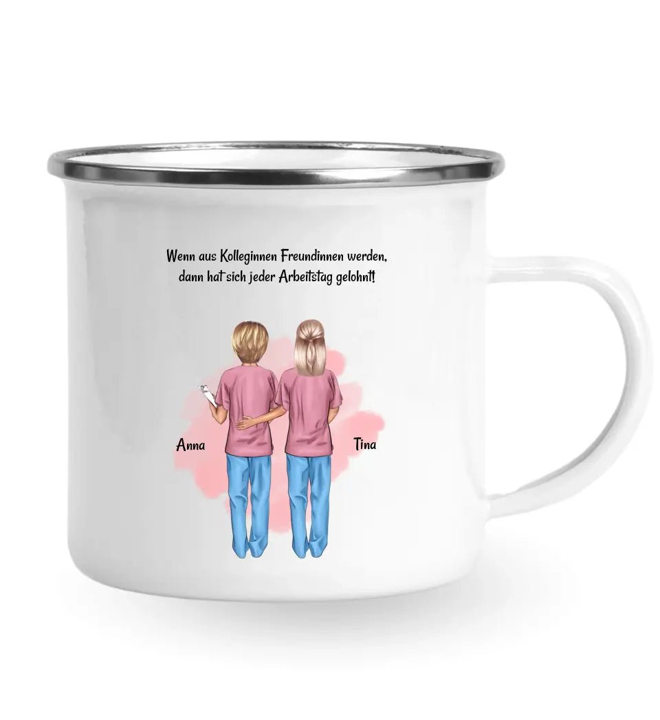 Beste Freundin Krankenschwester Tasse Geschenk personalisiert - Cantty