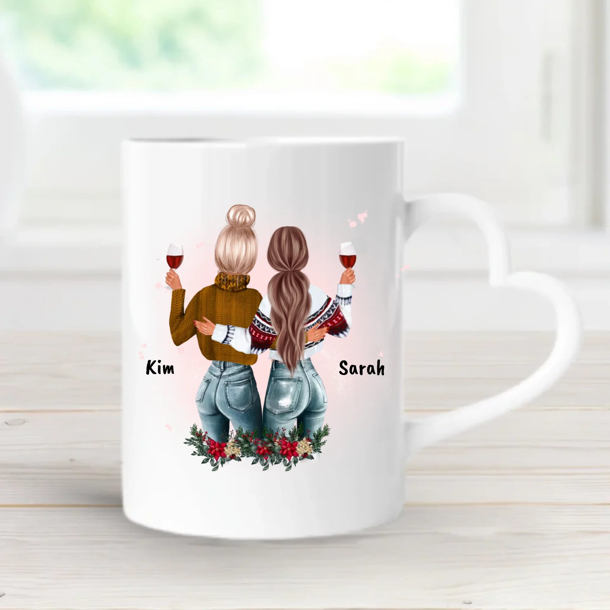 Beste Freundin Tasse Geschenk mit Name selber gestalten - Cantty